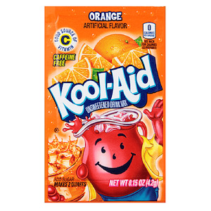 Sachet Drinks: Kool Aid 2Qt Orange Sachets 48ct