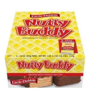 Sweet Cakes And Buns: Little Debbie Nutty Buddy Bars 6ct