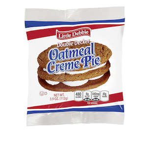 Sweet Cakes And Buns: Little Debbie Double Decker Oatmeal Cookie 6ct