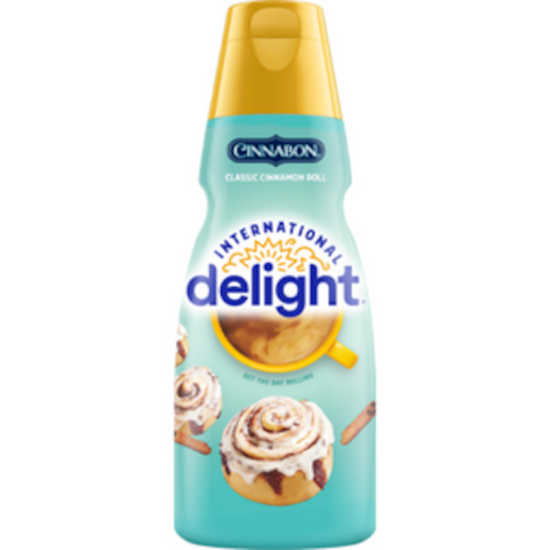 Coffee Creamers: International Delight Cinnabon Classic Cinnamon Roll Coffee Creamer 32oz (946ml)