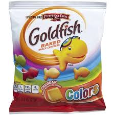 Crackers: Goldfish Crackers Colors 26g