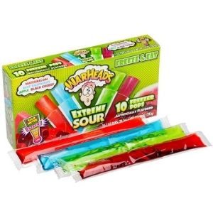 WarHeads Freezer Pops - Extreme Sour 10 freeze & eat pops