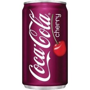 Drinks: Coke cherry single can