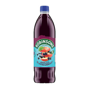 Bottle Drinks: Robinsons Apple & Blackcurrant 1ltr