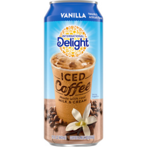 Coffee Creamers: International Delight Vanilla Iced Coffee Dated Jan 24