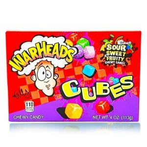 WarHeads Sour Cubes Thr Box 1ct (BBDNov 2024)