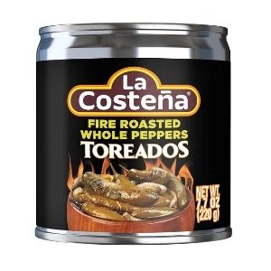 Peppers: La Costena Toreados (Fire Roasted) 220g ( BBD May 2024)
