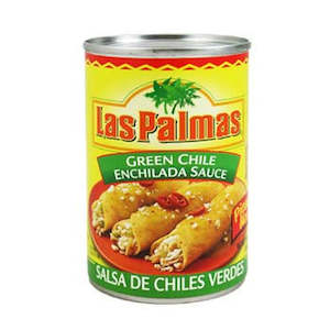 Enchilada Sauce: Las Palmas Green Chile Enchilada Sauce (Medium Heat)