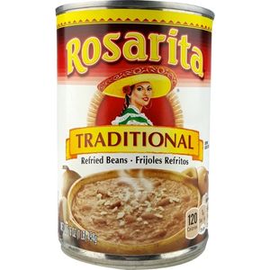 Mexican: Rosarita Traditional Refried Beans (16oz)