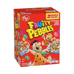 Cereal: Fruity Pebbles Cereal 38oz (1.32kg)