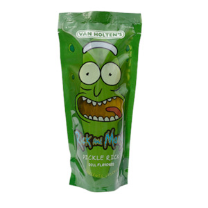 Pickles: Van Holten’s x Rick and Morty Pickle Rick Pickle-In-A-Pouch