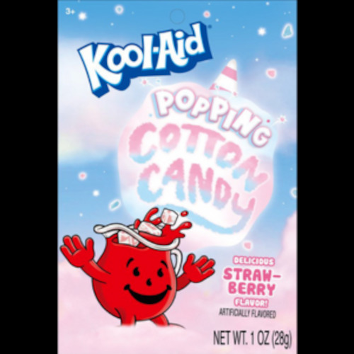 Kool-Aid Popping COTTON CANDY Peg Bag