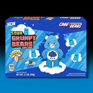 Theatre Box: WarHeads Sour Grumpy BEARS Theater Box (3.5oz) 99g