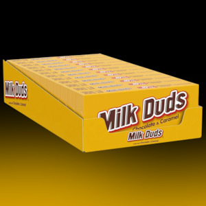 Theatre Box: DATED -  Milk Duds Theatre Box 141g (12ct) BBF SEP 2025