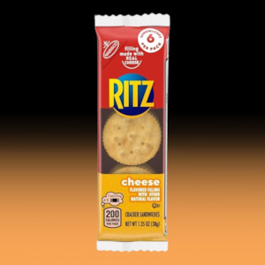 Snacks Crackers: Ritz Cheese Lunchbox Crackers single 1.35oz (38g)