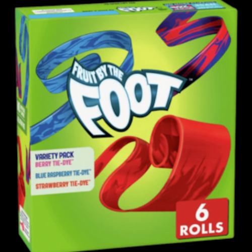 Snacks Crackers: Fruit by the Foot Variety Pack  6 count (BBD 22 July 2025)