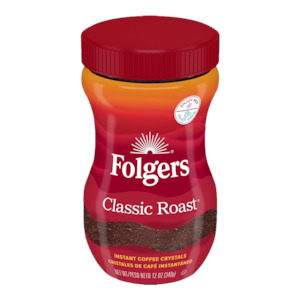Coffee Creamers: Folgers Classic Roast Coffee 16oz (453gm)