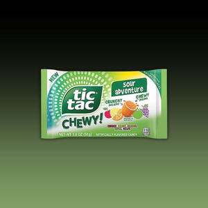 Tic Tac Chewy 1.8z SOUR Fruit Adventure Bag
