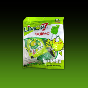 New Arrivals: Limon 7 Paleta (Lollipop covered with Lemon & Salt) 10pc