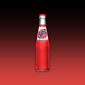 Mexican Fanta Strawberry 355ml Glass Bottle - Batch Arrived with BBD Dec 19 2025