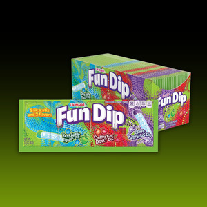 Confectionery: DATED - Mar 24 Lik-M-Aid Fun Dip 24ct