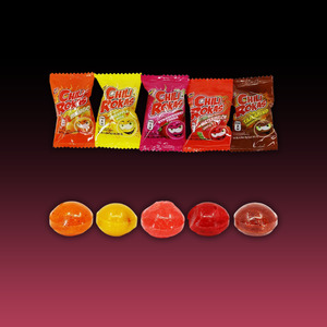 Confectionery: Mexican - Jovy Chili Rokas - Sour Hard Candy Filled with Chili - Assorted flavour - SINGLES