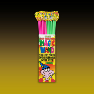 Confectionery: Face Twisters MAGIC WAND 48ct