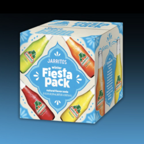 Jarritos Glass Bottle Fiesta Pack 12.5oz 12pk