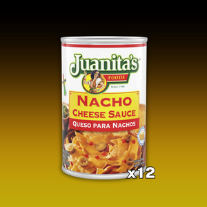 Mexican: Juanita's Nacho Cheese Sauce 12 x 15oz (425g)