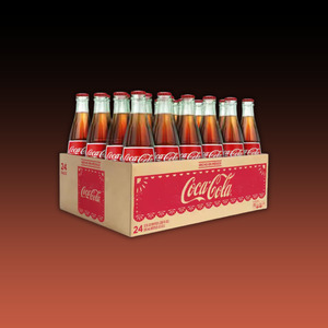Clearance: Coke - Mexican 355ml Glass Bottle 24ct - Batch Arrived with BBD Jan 2026