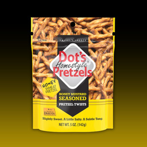 New Arrivals: Dot's HONEY MUSTARD Seasoned Pretzels 5oz (142g)