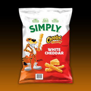New Arrivals: Cheetos Crunchy White Cheddar Cheese Snacks, 15oz Party Sized Bag (425G)