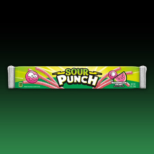 Sour Punch WATERMELON Straws 2oz