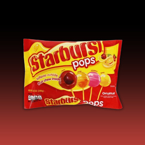 Confectionery: Starburst Pops 8.8oz (249g) Bag