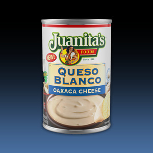 Drinks: Juanita's Queso Blanco Oaxaca Cheese Sauce 15oz (425g)