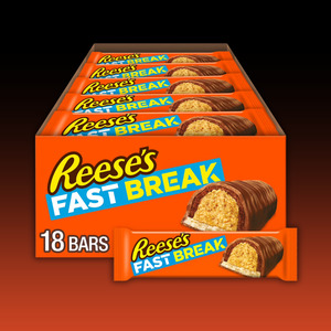 Chocolates: American Reese's Fast Break Bar - 18ct