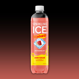 Bottle Drinks: Sparkling Ice STARBURST WATERMELON Flavored Sparkling Water 17oz (500ml)