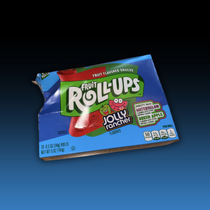 Baking: DAMAGED - General Mills Betty Crocker Fruit Roll-Ups - Jolly Rancher Flavoured 10ct