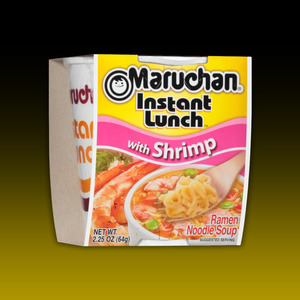 Maruchan - Ramen Noodle Soup Cup with Shrimp 2.25oz (64g)