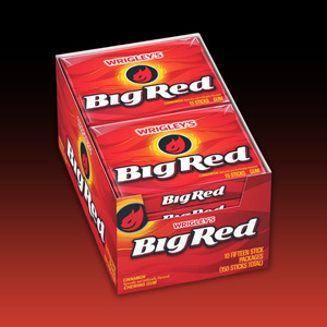 Gum Mints: DATED SEPT 2025 - Big Red Gum Slim Pack 10ct