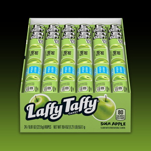Laffy Taffy Ropes - Sour Apple 24ct