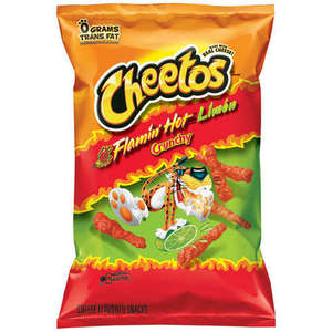 Snacks Crackers: American Cheetos Flamin Hot LIMON 17.375oz 492g
Party Size