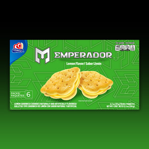 Gamesa Emperador Lime Cookies 12.5oz (356g)