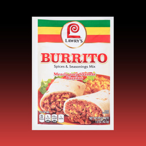 Lawry's BURRITO Spices & Seasoning Mix 1.5oz (42.5g)