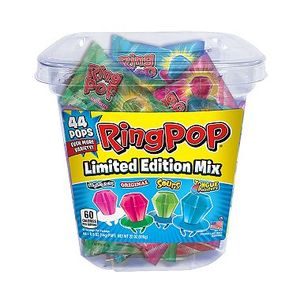 Confectionery: Ring Pop - Fruit (44ct)
