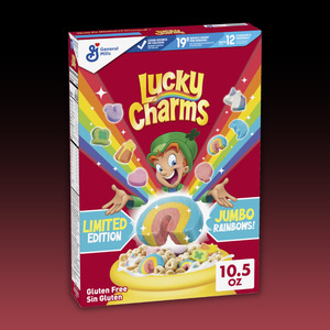 DATED - March 12 2026 Lucky Charms Cereal 10.5oz 297g