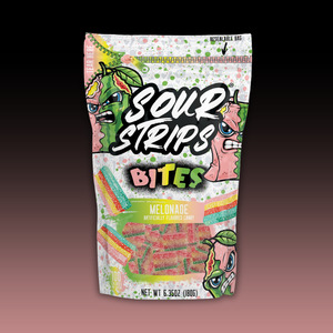 New Arrivals: American Sour Strips Bites - MELONADE 180g