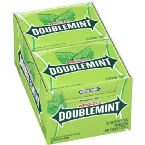 DoubleMint Gum - Slim 10x15Pk