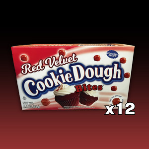 DATED - April 2026 - Red Velvet Cookie Dough Bites 12ct