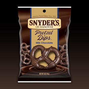 New Arrivals: Snyder's of Hanover MILK CHOCOLATE DIPPED Pretzels 5oz (141g)